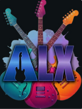 Load image into Gallery viewer, ALX NEW color Logo Black T-shirt

