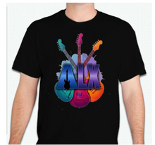 Load image into Gallery viewer, ALX NEW color Logo Black T-shirt
