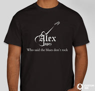 Alex Lopez Logo plus unisex short sleeve T-shirt